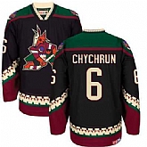 Phoenix Coyotes #6 Chychrun Black CCM Throwback Stitched Jersey DingZhi,baseball caps,new era cap wholesale,wholesale hats